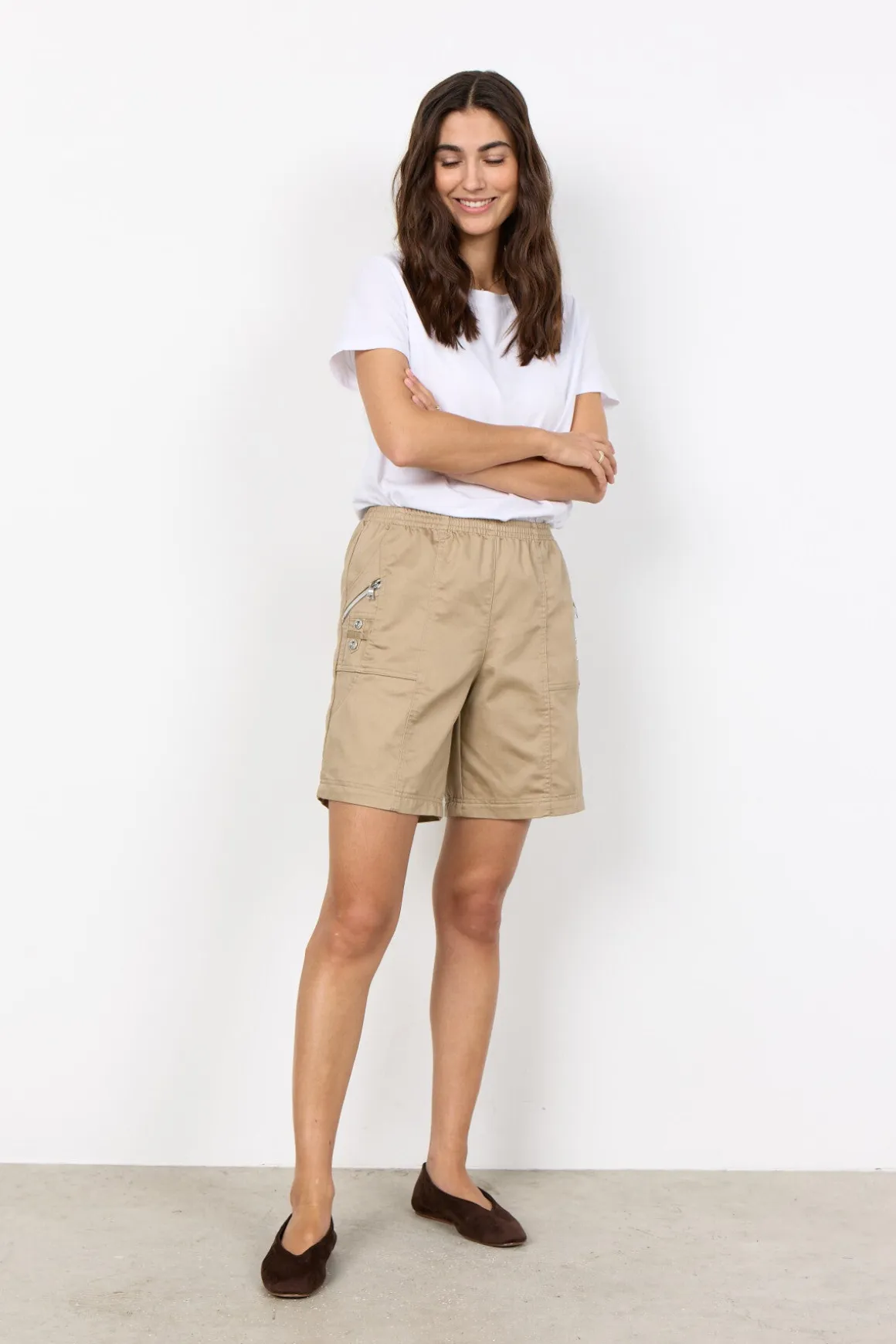 SC-AKILA 2-C Shorts Mörk sand