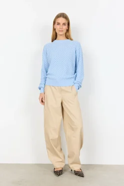 SC-AMELA 1 Pullover Ljusblå