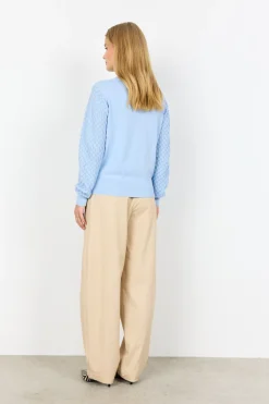 SC-AMELA 1 Pullover Ljusblå
