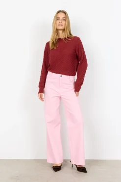 SC-AMELA 1 Pullover Rubinröd