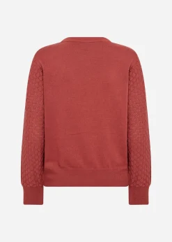 SC-AMELA 1 Pullover Rubinröd