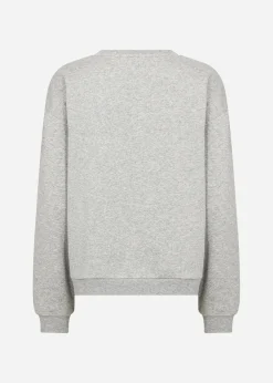 SC-ANGELIN 6 Sweatshirt Ljusgrått