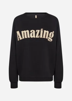 SC-ANGELIN 1 Sweatshirt Svart
