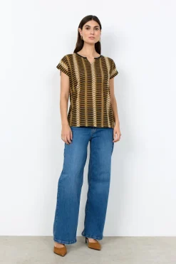 SC-ARETHA 45 T-shirt Oliv