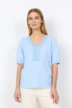 SC-BABETTE 73 T-shirt Ljusblå