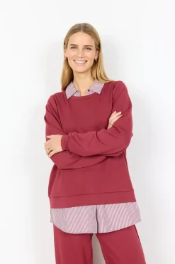 SC-BANU 264 Blus Rubinröd
