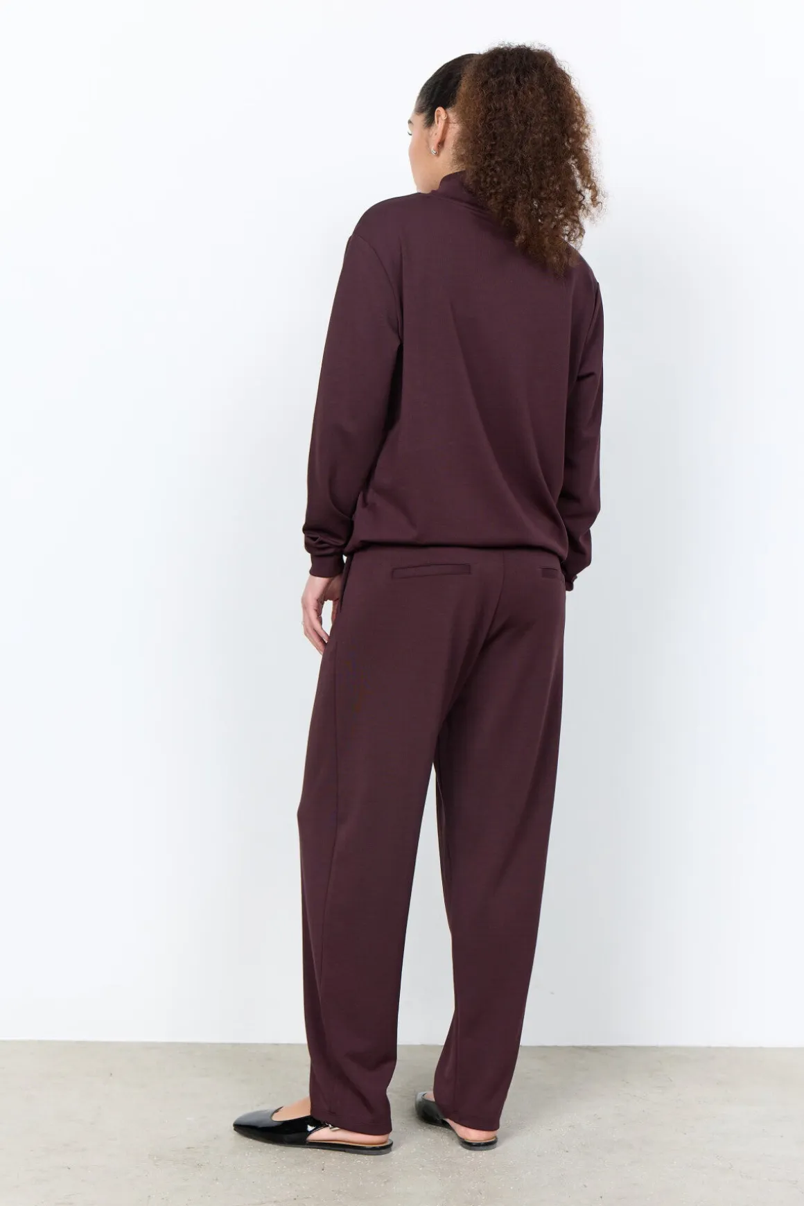 SC-BANU 321 Byxor Mörk plommon