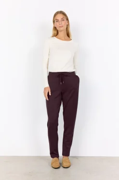 SC-BANU 157 Byxor Mörk plommon