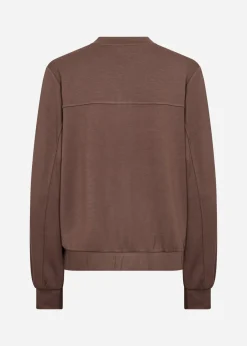 SC-BANU 293 Cardigan Mörkbrun