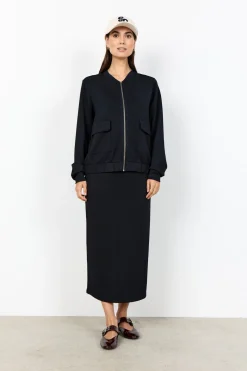 SC-BANU 293 Cardigan Svart