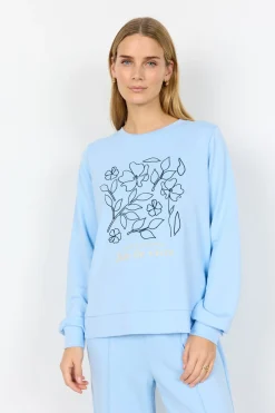 SC-BANU 287 Sweatshirt Ljusblå