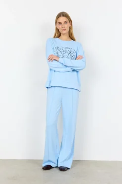 SC-BANU 287 Sweatshirt Ljusblå