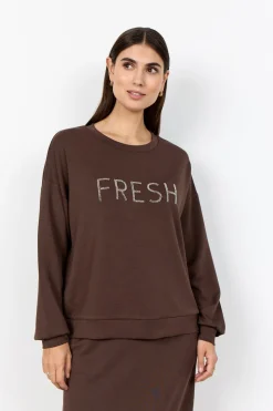 SC-BANU 291 Sweatshirt Mörkbrun
