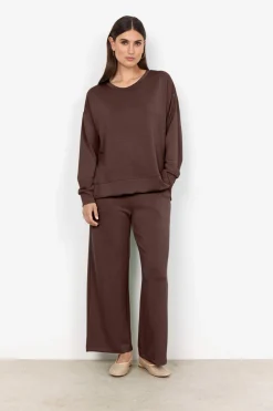 SC-BANU 164 Sweatshirt Mörkbrun