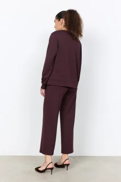 SC-BANU 317 Sweatshirt Mörk plommon