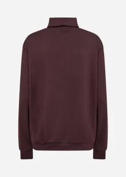 SC-BANU 318 Sweatshirt Mörk plommon