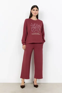 SC-BANU 317 Sweatshirt Mörkröd