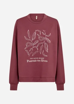 SC-BANU 317 Sweatshirt Mörkröd