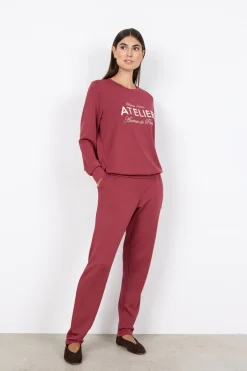 SC-BANU 281 Sweatshirt Rubinröd