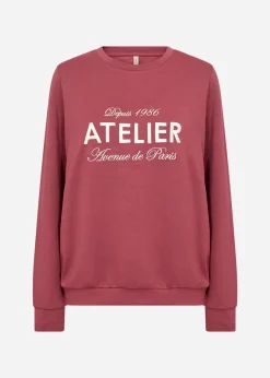 SC-BANU 281 Sweatshirt Rubinröd