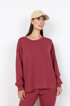 SC-BANU 164 Sweatshirt Rubinröd