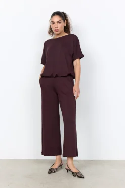 SC-BANU 315 T-shirt Mörk plommon