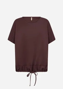 SC-BANU 315 T-shirt Mörk plommon