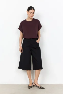 SC-BANU 245 T-shirt Mörk plommon