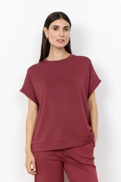 SC-BANU 245 T-shirt Mörkröd