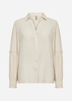 SC-BARBEL 2 Skjorta Cream