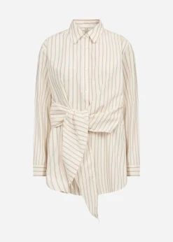 SC-BARDOT 3 Skjorta Cream