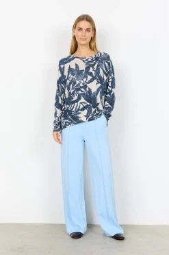 SC-BIARA AOP 152 Blus Navy