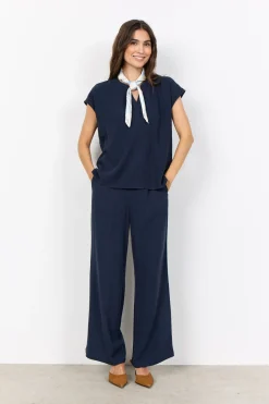 SC-CANNIE SOLID 1 T-shirt Navy
