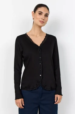 SC-CHANILLA 2 Cardigan Svart