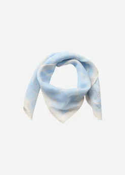 SC-CHANNA 1 Scarf Ljusblå