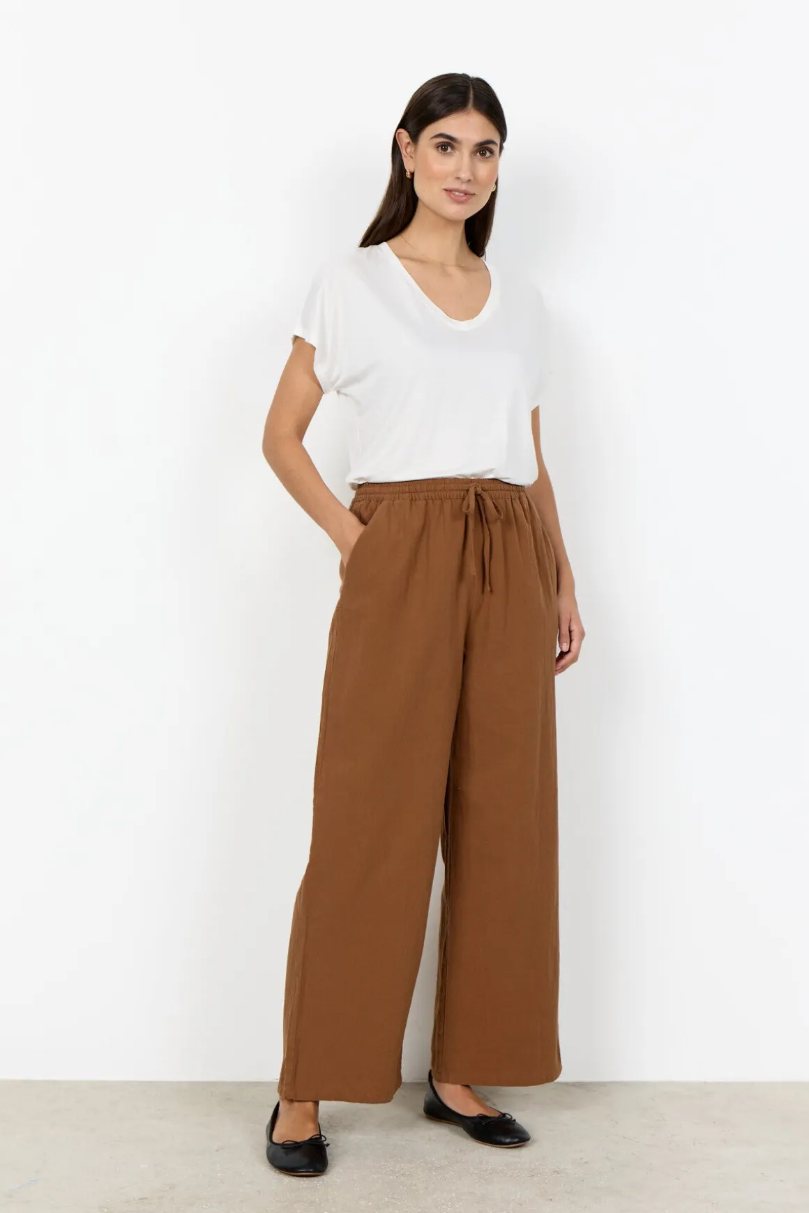 SC-CISSIE 49-C Byxor Camel