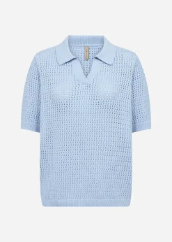 SC-DENEFA 6 Pullover Ljusblå