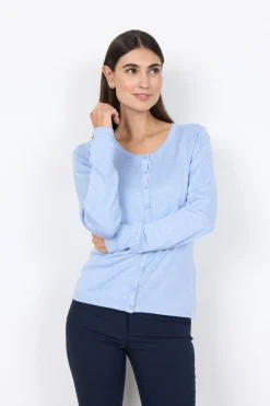 SC-DOLLIE 446 Cardigan Ljusblå