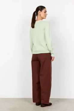 SC-DOLLIE 814 Cardigan Ljusgrön