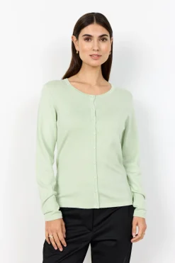 SC-DOLLIE 446 Cardigan Ljusgrön