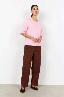 SC-DOLLIE 816 Cardigan Lyseröd