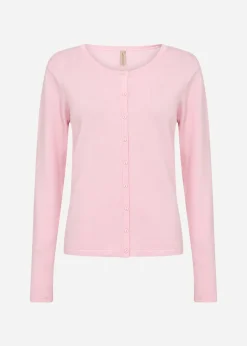 SC-DOLLIE 446 Cardigan Lyseröd