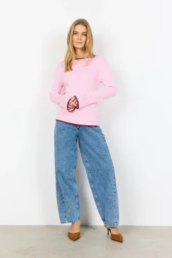 SC-DOLLIE 810 Pullover Lyseröd