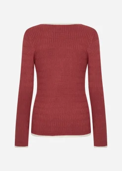 SC-DOLLIE 810 Pullover Rubinröd
