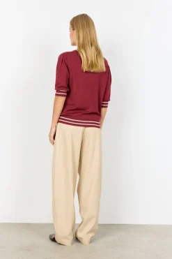 SC-DOLLIE 809 Pullover Rubinröd