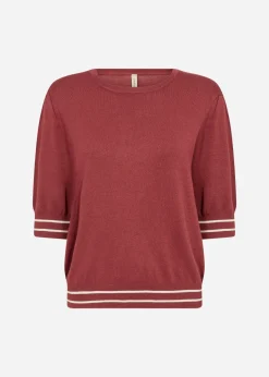 SC-DOLLIE 809 Pullover Rubinröd