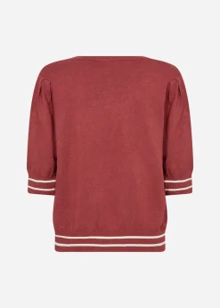 SC-DOLLIE 809 Pullover Rubinröd