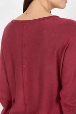SC-DOLLIE 620 Pullover Rubinröd