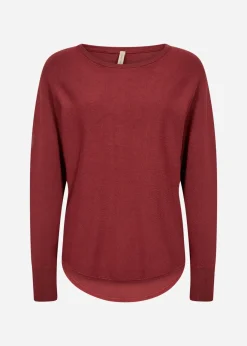 SC-DOLLIE 620 Pullover Rubinröd