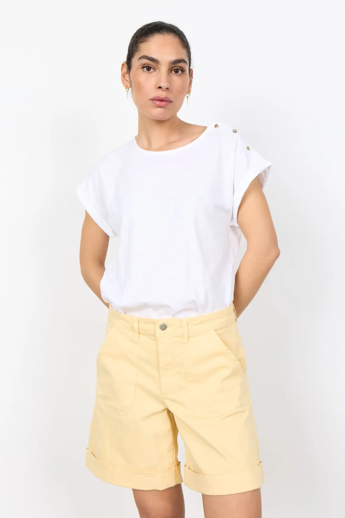 SC-ERNA 32 Shorts Ljusgul